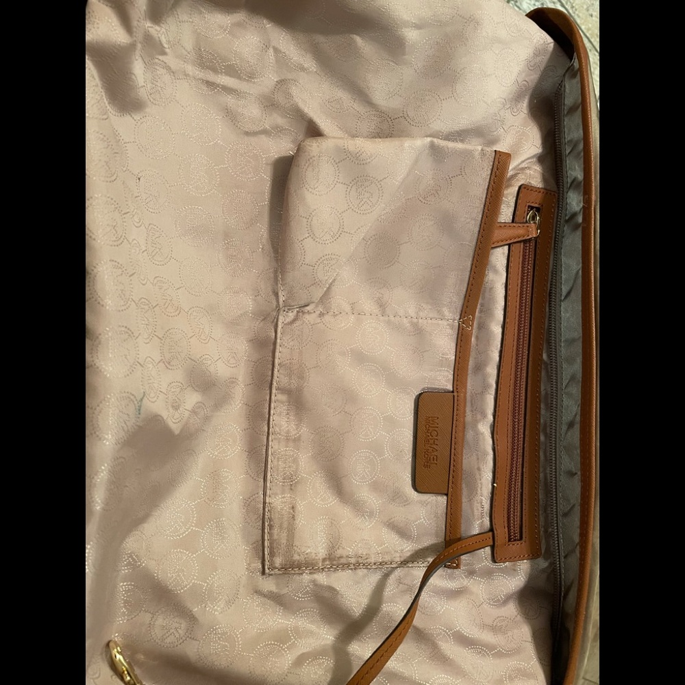 Michael Kors Zippered Polyester Tote - Picture 12 of 16